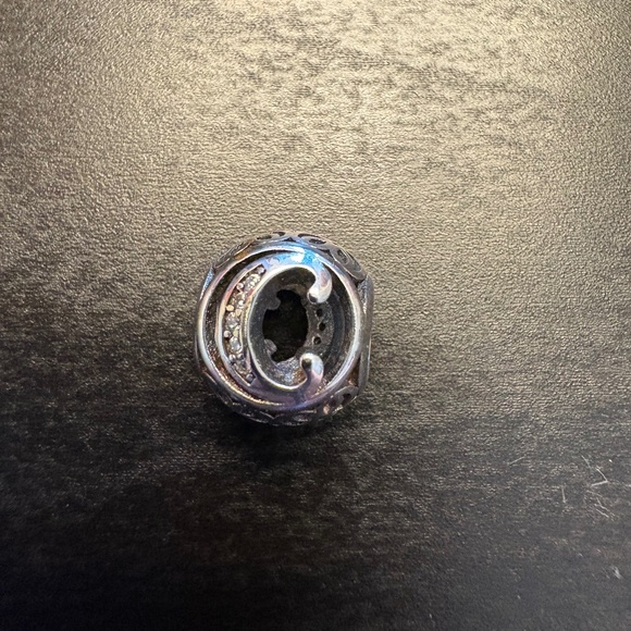 Pandora “C” Charm - Picture 1 of 3